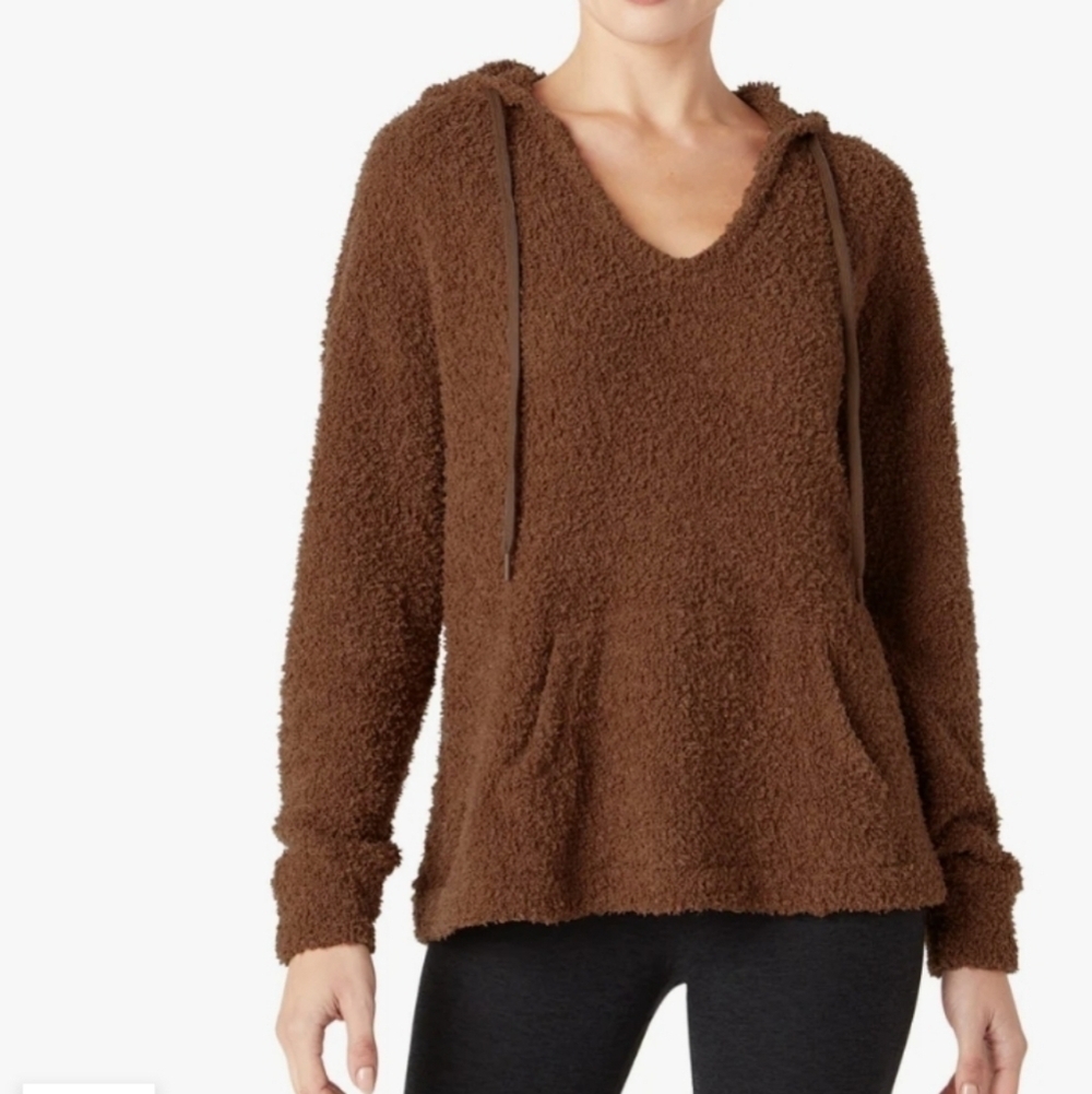 Beyond Yoga Cloud Cover Hoodie Walnut - Picture 2 of 16